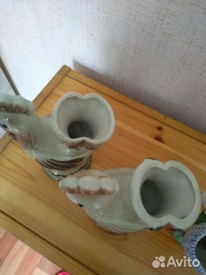 Фигурки слоник и петущки