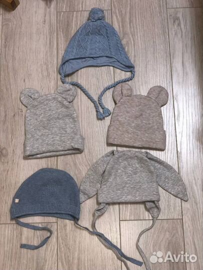 Детские трикотажные шапочки