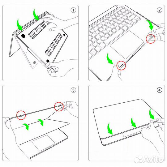 Чехол Матовый Для MacBook Air 11