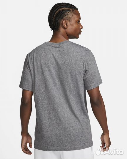 Мужская футболка Nike, серая, М/L