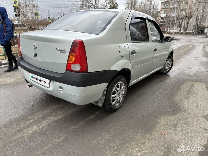 Renault Logan 1.4 МТ, 2006, 348 804 км