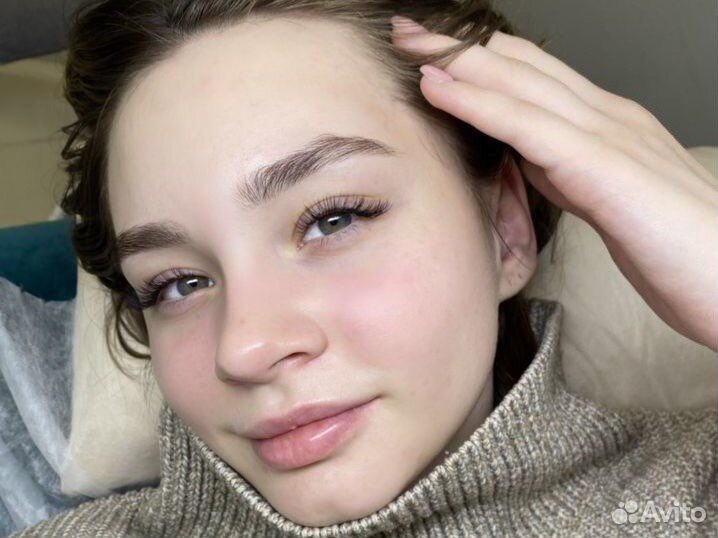 Наращивание,вельвет,лами,оформление ресниц,бровей