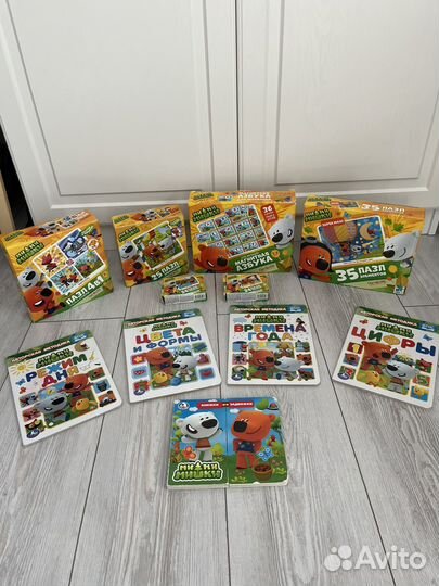 Пазлы и книги ми ми мишки