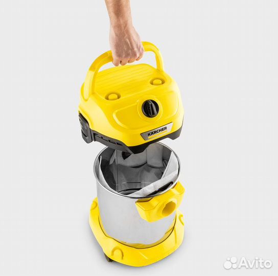 Мешки тканевые для пылесоса Karcher WD2 Plus/WD3