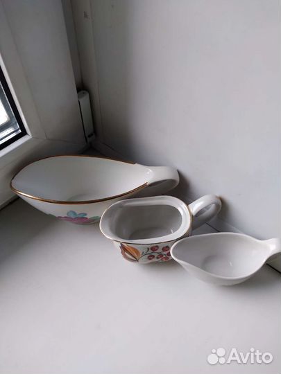 Супница, маслёнка, соусник