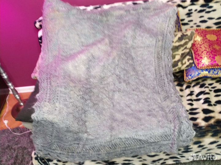 Платок шаль 110 см на 110 см