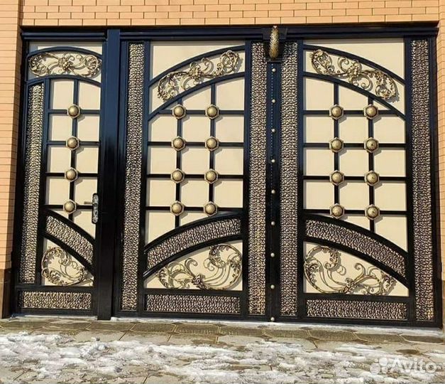 Кованные ворота