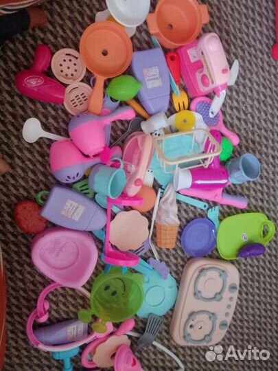 Пакетом игрушки для девочек