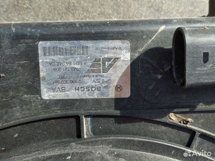 Диффузор охлаждения радиатора Volkswagen Sharan 1