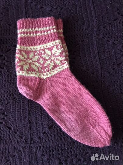 Носки вязаные ручной работы