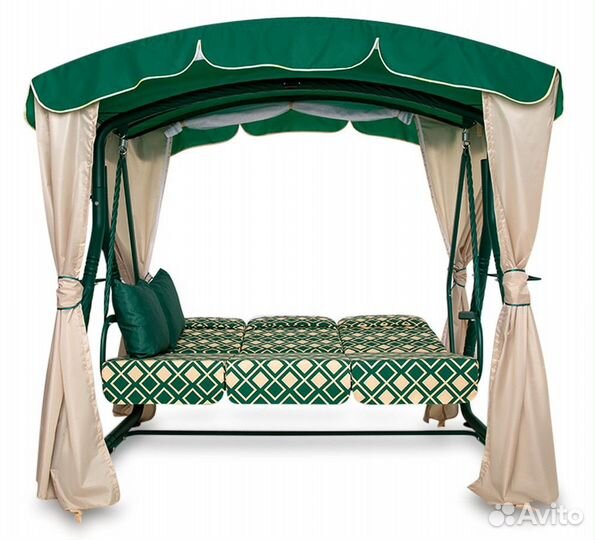 Качели садовые элегант люкс ковка