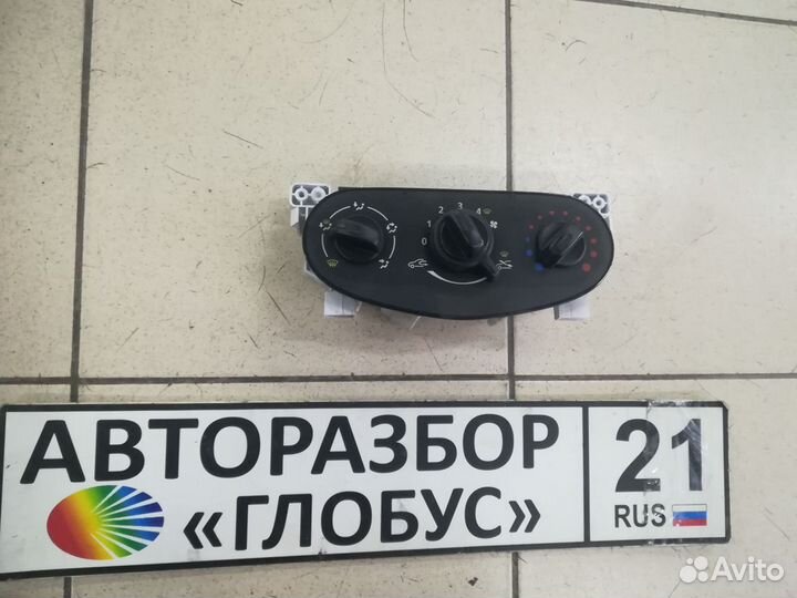 Блок управления отопителем Ларгус