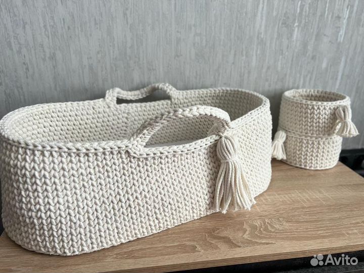 Люлька колыбель плетеная