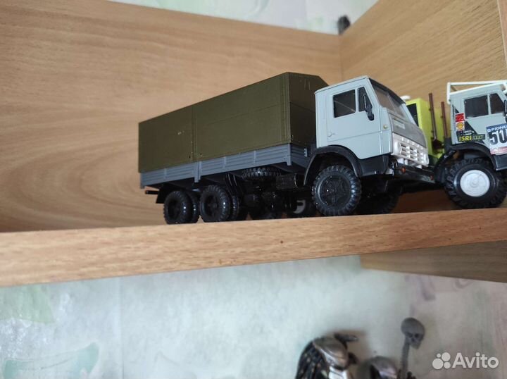 Модель Камаз 5320 c тентом (элекон)