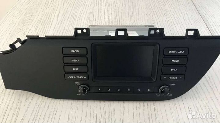 Штатная магнитола kia rio 4