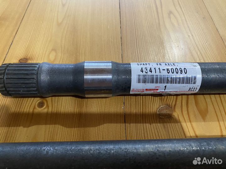 Полуоси перед моста тлк 80-105