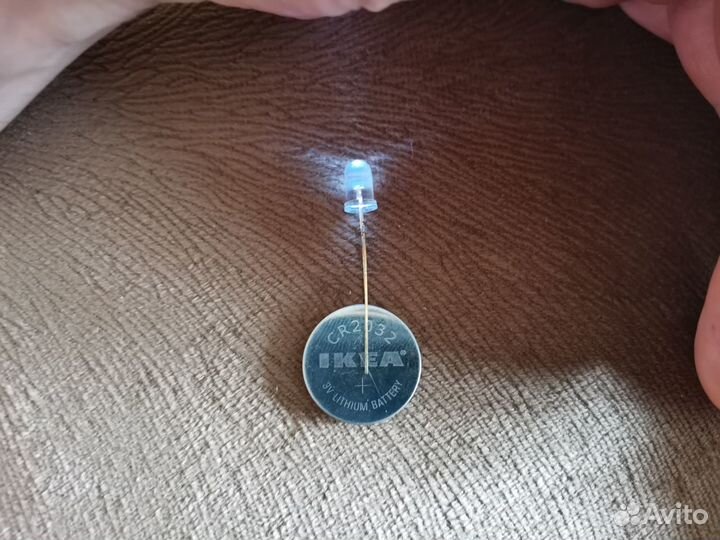 Светодиод диод белый фонарь ночник фонарик LED