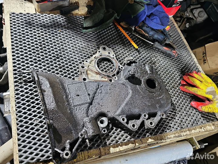 Крышка передняя цепи грм 1zzfe toyota