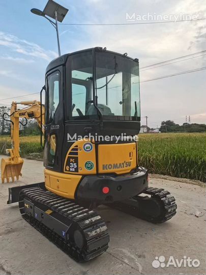 Мини-экскаватор Komatsu PC35, 2022