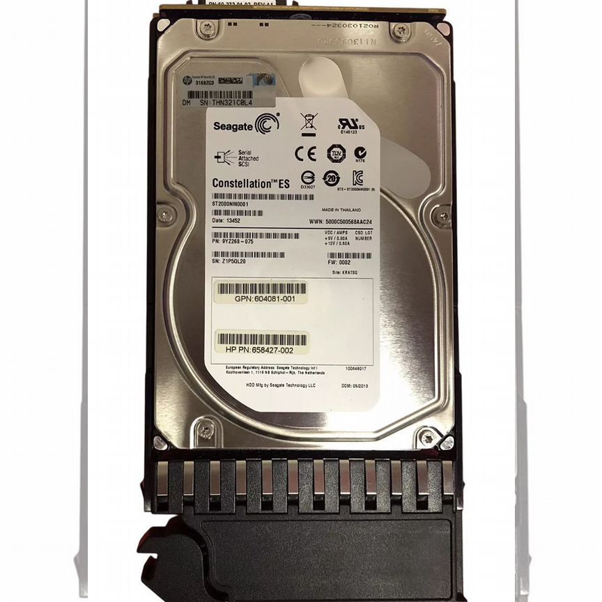 [658427-002] Жесткий Диск Hp 2tb Msa Sas 3,5" Hdd 658427-002