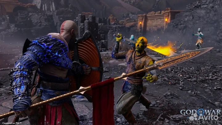 God of War III Ragnarök + dlc Valhalla PS5 & PS4