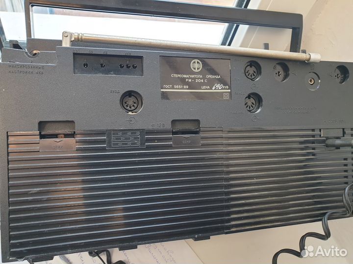 2х кассетник Ореанда СССР