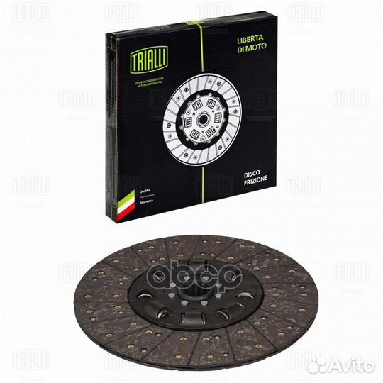 Диск сцеп. ведом. камаз 6460 (ZF 16S151/дв. 740