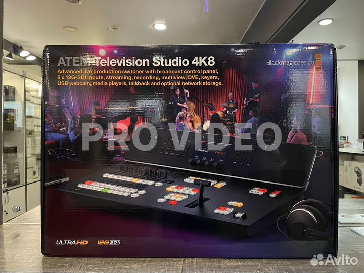 Blackmagic atem Television Studio 4K8