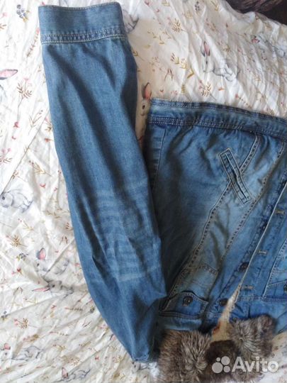 Джинсовая мягкая куртка Ruff Hewn