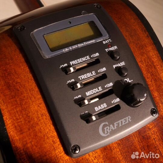 Электроакустическая гитара Crafter + Аксессуары