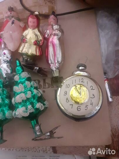 Елочные игрушки СССР