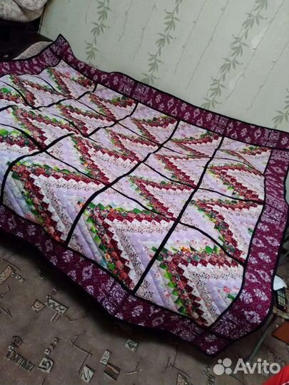Лоскутное одеяло, плед, покрывало