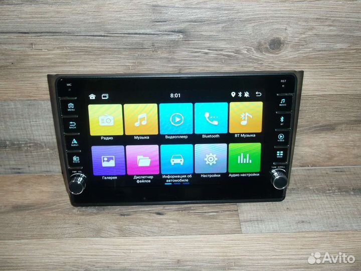 Магнитола SsangYong Rexton Android с физ. кнопками