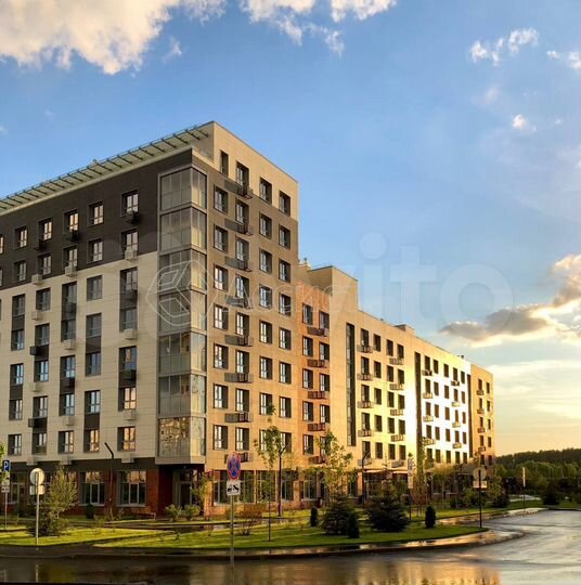 2-к. квартира, 57 м², 6/9 эт.