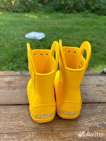Резиновые сапоги crocs с8