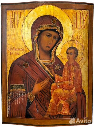 Храмовая икона Тихвинская Пресвятая Богородица 19
