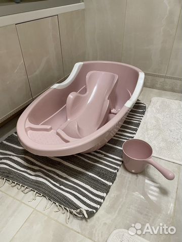 Ванночка для купания с горкой