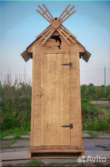 Уличный туалет с установкой ELE1008