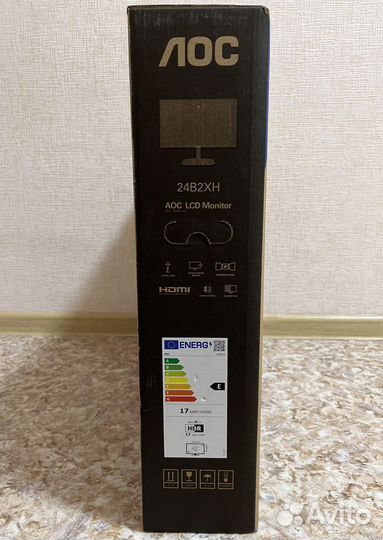 Новый IPS монитор AOC 24B2XH (23.8 дюйма/75Гц)