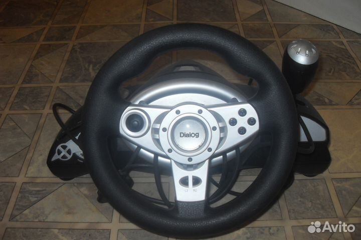 Руль игровой Dialog GW-14VR для PC/PS2