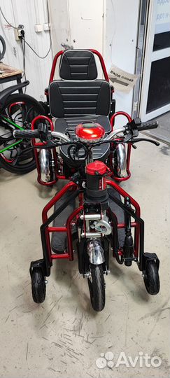 Модернизованный электротрицикл trion Transporter