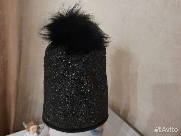 Шапка с люриксом