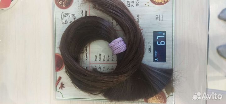 Волосы натуральные 50 см