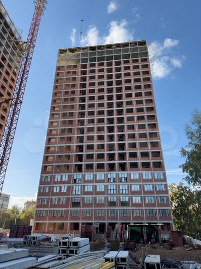 2-к. квартира, 57,3 м², 9/25 эт.