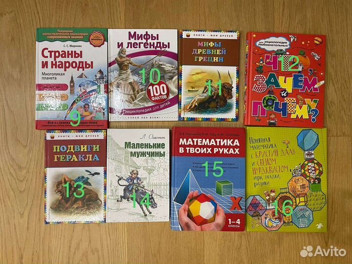 Книги для детей и подростков