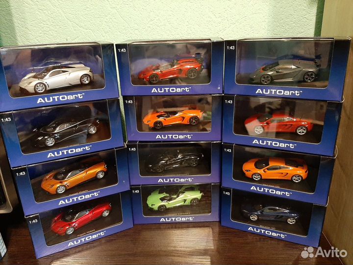 Lamborghini, Bugatti, McLaren Maserati 1/43