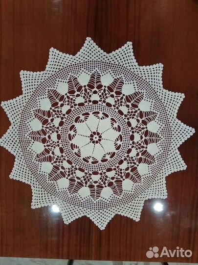 Салфетки вязаные крючком