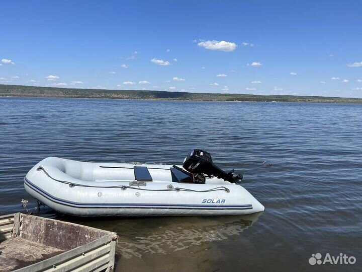 Надувная лодка Solar 350 + Suzuki DT15