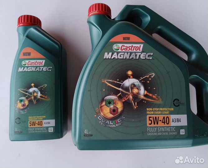 Моторное масло Castrol Magnatec 5W40 А3/B4 синтети
