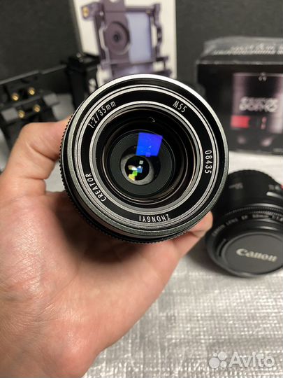 Адаптер Beastgrip DOF MK2 + клетка + объективы